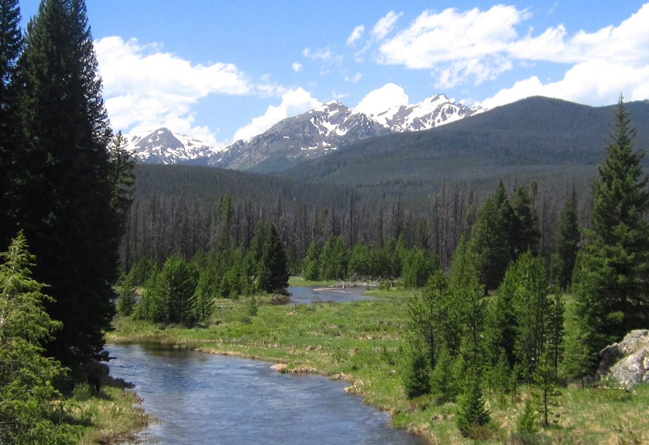 Colorado River in Rocky Mountain